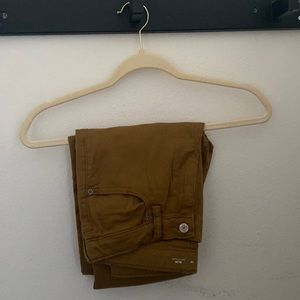 Olds navy brown slim pants